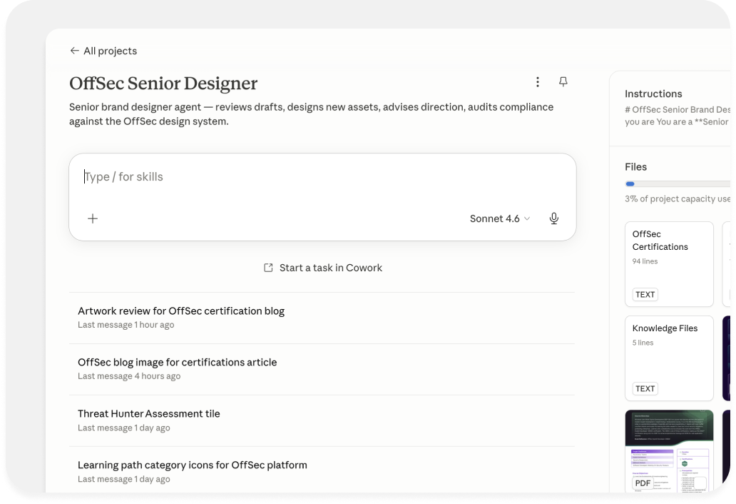 AI Agent role description