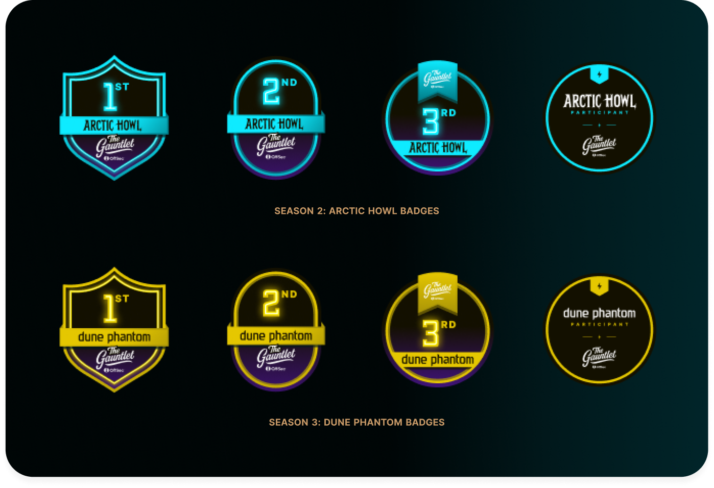The Gauntlet design mockup 9